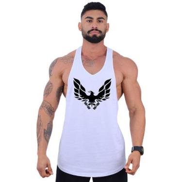 Imagem de Regata Super Cavada Masculina MXD Conceito Fênix, Masculino, G, Branco