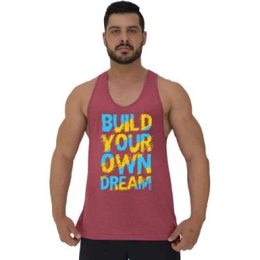 Imagem de Regata Menos Cavada Masculina MXD Conceito Build Your Own Dream, G, Ve