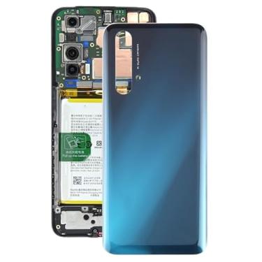 Imagem de Contracapa Para Oppo Realme X3 / Realme X3 SuperZoom Platpling Bateria traseira tampa traseira (azul) Substituição do telefone