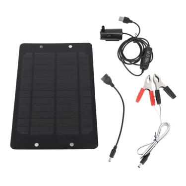Imagem de Kit de Bomba de água Solar de 20 W, Com Painel Solar de Alta Eficiência, Fonte de Banho para Pássaros e Ferramenta de Reciclagem de água de Tanque de Peixes para Lagos, Jardim Ao