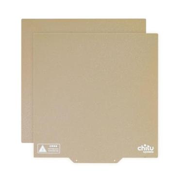 Imagem de Placa de construção PEI com textura dupla face para impressora 3D Kobra 2/Kobra 2 Neo/Kobra 2 Pro, impressora 3D resistente a altas temperaturas de 230 x 230 mm, plataforma removível de aço com mola