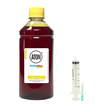 Imagem de Compatível: Tinta para HP Deskjet GT 5822 | GT52 Yellow Corante 500ml Aton