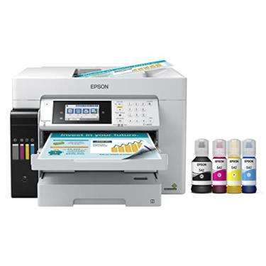 Imagem de Epson Impressora Supertank EcoTank Pro ET-16650 sem fio de grande formato colorido multifuncional com scanner, copiadora, fax e Ethernet
