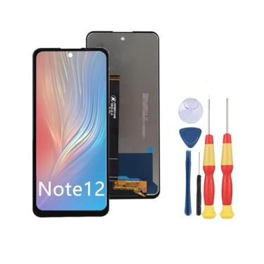 Imagem de SiuVorZhi Tela LCD compatível com tela sensível ao toque Hotwav Note 12, peças de reposição de reparo com ferramentas