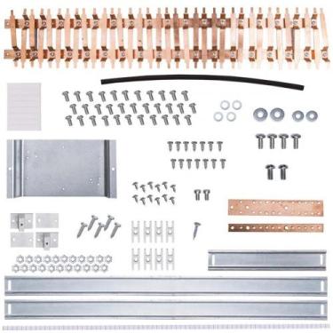 Imagem de Barramento Cemar Ii Trifasico 225A 70 Disjuntores Din 904546