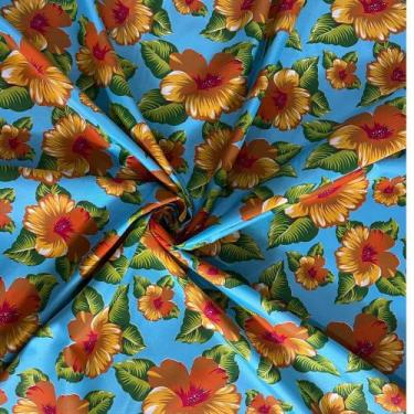 Imagem de Tecido Chitão Microfibra Estampado 6 Metros - Casa di Valle