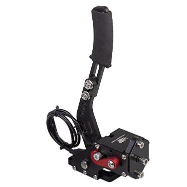 Imagem de CNRAQR Freio de mão USB para jogos de corrida de PC para SIM de 16 bits para jogos de corrida, compatível com Logitech G27 G29 G920 G923 T500 T300 Freio de mão linear simulado (apenas sistema de computador..