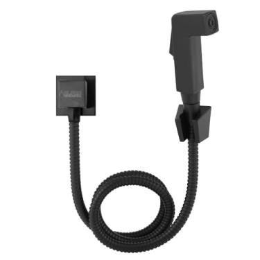 Imagem de Ducha Higiênica Completa Quadrado Preto Fosco Black