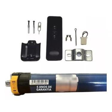 Imagem de Motor Tubular 10n 220v Com Controle Para Persiana Toldo - EMTECO