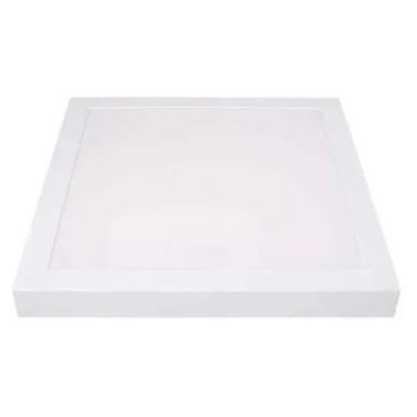 Imagem de Painel Plafon Sobrepor Led Quadrado 6500k 25w Bivolt Lumier