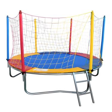 Imagem de Cama Elástica 2,30m Pula Pula Trampolim Brinquedo Infantil Colorida Premium Resistente  Rotoplay Brinquedos