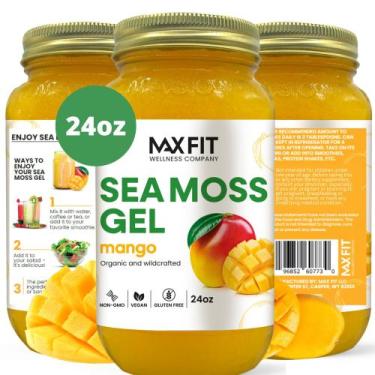 Imagem de Gel de Musgo Marinho Orgânico MAX FIT - 710ml - Cru e Feito em Santa L