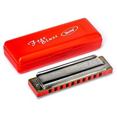 Imagem de Harmonica Gaita Free Blues HB 7020C em C (Dó) - Hering