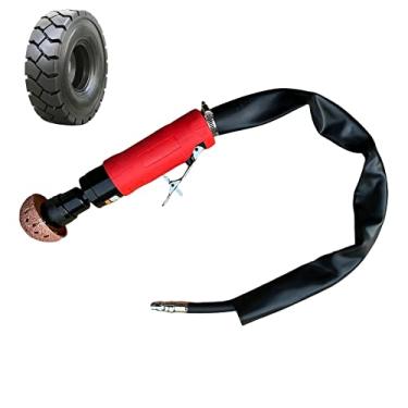 Imagem de ZQULOYO Kit de reparo de pneu de ar de baixa velocidade de 2500 rpm Ferramenta de limpeza de polimento 35 mm Máquina de roda de polimento automático pneumático Ferramentas de remendo de pneu