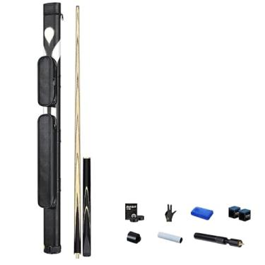 Imagem de Taco de Bilhar Premium, Feito com Madeira Durável, Construção Robusta e Design Exclusivo para Jogadores (B Tacos de bilhar e acessórios+ barril de tacos, 9.5mm)