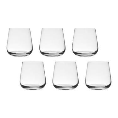 Imagem de Copo Baixo de Cristal Bohemia Para Whisky 320 ml Ardea 6 Peças - Bohem