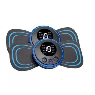 Imagem de Kit 2  Massageador Elétrico Portátil Cervical EMS Varilex Alivia Dores