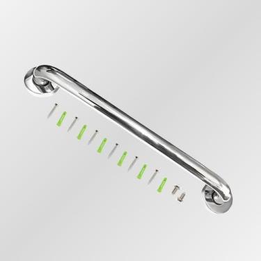 Imagem de Barra de Apoio  Inox 60cm  Até 150 kg - Expansão Import & Export
