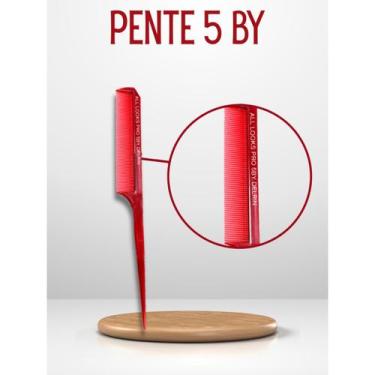 Imagem de Pente Profissional para Química Mechas Eriçado 5by Delrin - NoBrand, 0