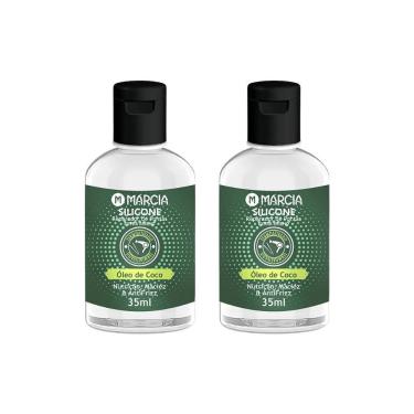 Imagem de Reparador De Pontas Silicone 35Ml Marcia Oleo De Coco - 2Un