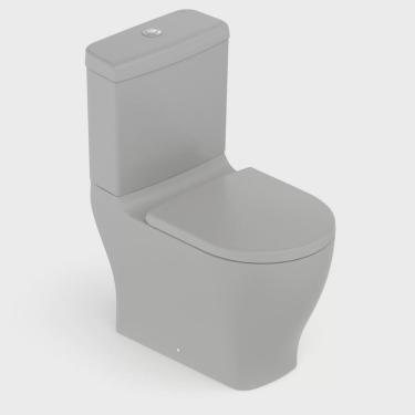 Imagem de Kit Vaso Sanitário com Caixa Acoplada e Assento Soft Close Slim Celite