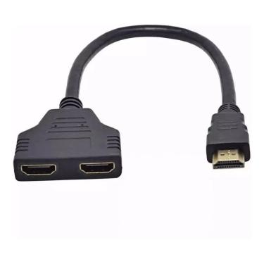 Imagem de Cabo Divisor Splitter Hdmi 1 Entrada 2 Saídas - 1X2 - Fullhd