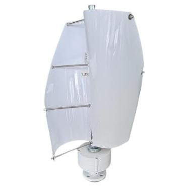 Imagem de Gerador de turbina eólica de eixo vertical de 10000W, com MPPT/Charge Controller Windmill RV Farm Gerador de Eólico Pequeno,220v