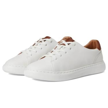 Imagem de Johnston & Murphy Tênis masculino Anders de cadarço aos dedos (criança pequena), Grão integral branco, 16