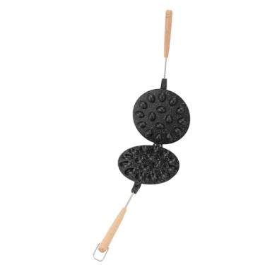Imagem de Walnut Cookie Maker, 16 Furo Non Stick Oval Shaped Cookie Molding Maker Cookie Press Para Baking Cookie Frelha Com Placa de Liga de Alumínio Para Padaria Home (Estilo 1)