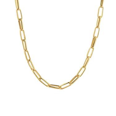 Imagem de Cordão Corrente Cartier 3Mm 70Cm Banhado A Ouro 18K