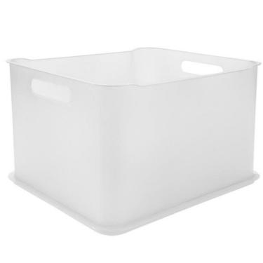 Imagem de Cesta Fit Ultra Coza Com Alça 10822/0001 Em Polipropileno - 38Cm Transparente