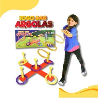 Imagem de Jogo das argolas brinquedo interativo ao ar livre - pais e filhos - PA