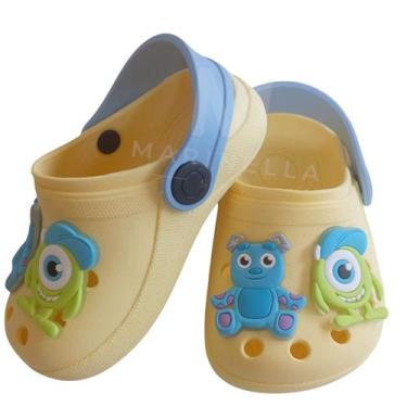 Imagem de Babuche Monstros S.A Infantil Leve Unissex Boo Sully Confortável - Mar