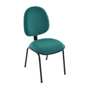 Imagem de Cadeira Executiva Base Fixa Palito Linha Office Plus Verde - OUTRAS MA