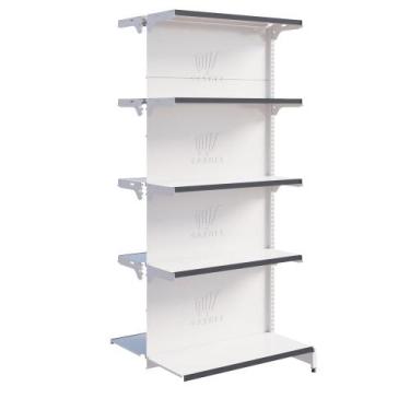 Imagem de Gôndola Fit Para Supermercado Centro 1 Continuação 1,70m Expositor Ama