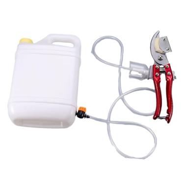 Imagem de Ioensy Tesoura de poda de jardim, pulverização automática, fácil de usar, prática, profissional, modelagem, economia de trabalho, ferramenta de corte de