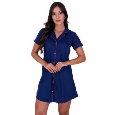 Imagem de Camisola Amamentação Americana com Botões que abrem - c12 CAMISOLA BLO