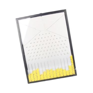 Imagem de Esquirla Quadro Dalton Quadro Galton Auxílios de ensino Modelo aleatório portátil Demonstração de lei estatística Experimento de física para laboratório