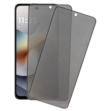 Imagem de 2x Pelicula Privacidade Curva 3d 5d 9d Para Moto G56 - Mustangshop