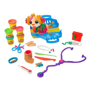 Imagem de Conjunto Massa de Modelar Playdoh Veterinário Pet Shop