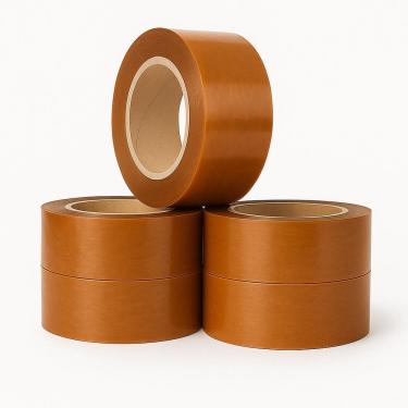 Imagem de Kit Fita Adesiva Larga Durex 1-20 Unidades Laranja 250m Embalagem Fechamento Caixa Resistente