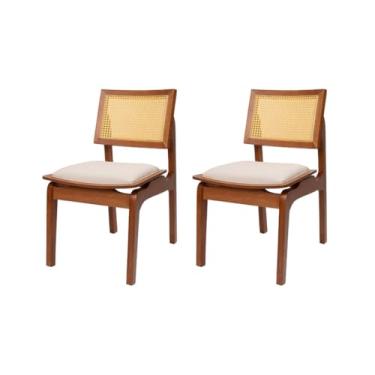 Imagem de Conjunto Duas Cadeiras Bianca - Primazzia (Linho Parma)