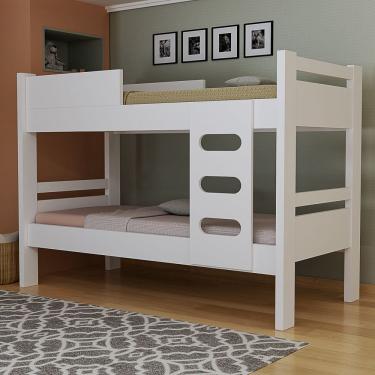 Imagem de Beliche Solteiro Compacta Ideal Para Quarto Infantil Em Mdf