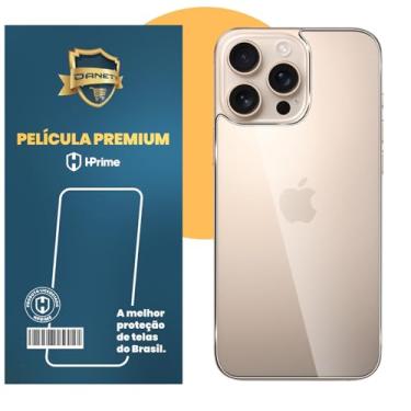 Imagem de Pel�cula Traseira Danet Nanoshield Para iPhone 13 ao 16 Prote��o Invis�vel e Resist�ncia Extra (Verso Para iPhone 16 Pro Max)