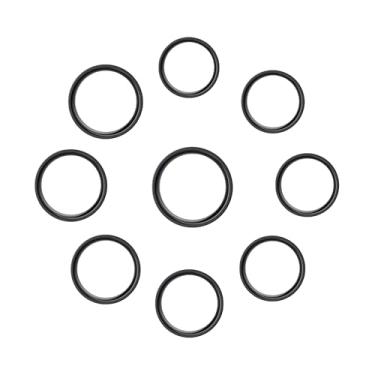 Imagem de Kit de tamanho para anel inteligente, ferramenta de medição de tamanho de anel para mulheres e homens, encontre o tamanho perfeito do anel com conjunto de ferramentas de medição, tamanho de anel de