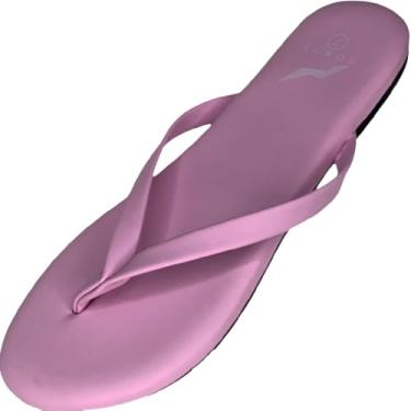 Imagem de NORTY - Sandália feminina de espuma viscoelástica – praia, piscina, chuveiro – Tamanho pequeno, Rosa 2, 40