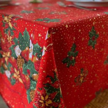 Imagem de Toalha térmica de mesa impermeável decorada natal - lili, 1,00x140