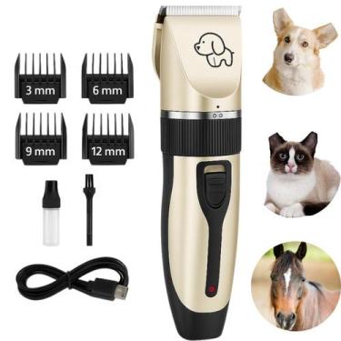 Imagem de Kit de Tosa Dourada - Qualidade Profissional para Animais - FAZA