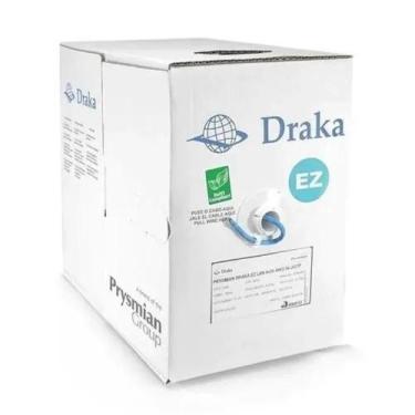 Imagem de Caixa de Cabo Lan Cat5.e 4p Ez 1525 Metros Preto Prysmian