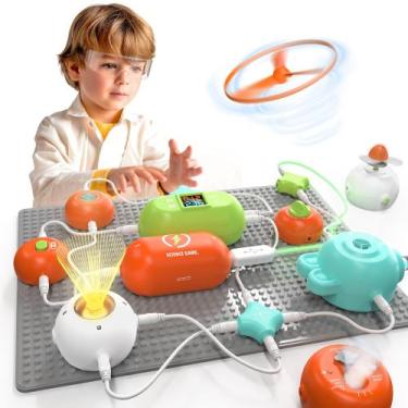 Imagem de Kits científicos SMILESSKIDDO Electronics Exploration Kids 3-12